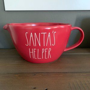 Rae Dunn Santa's Helper Christmas Batter Bowl